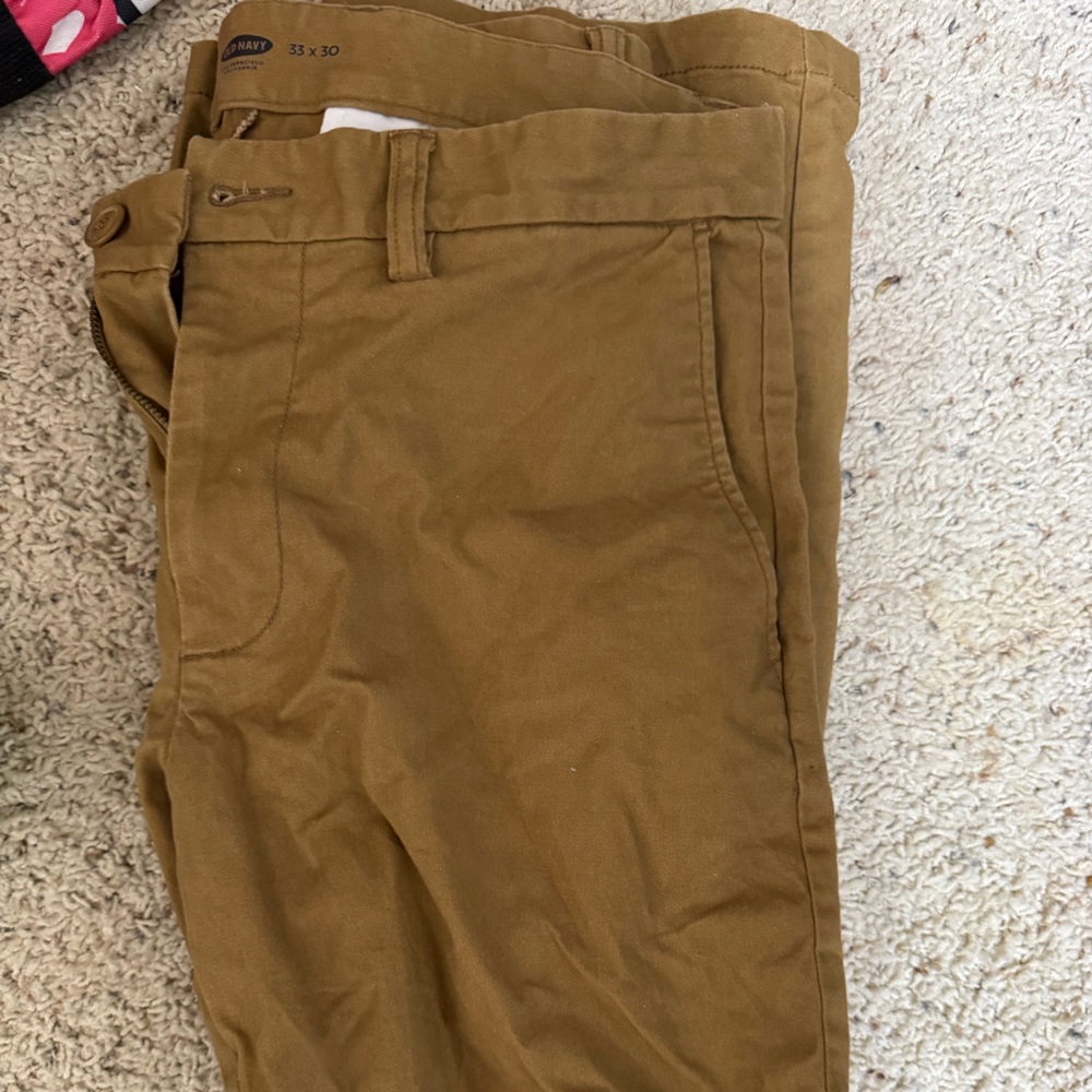 Old Navy Men's Brown Chinos